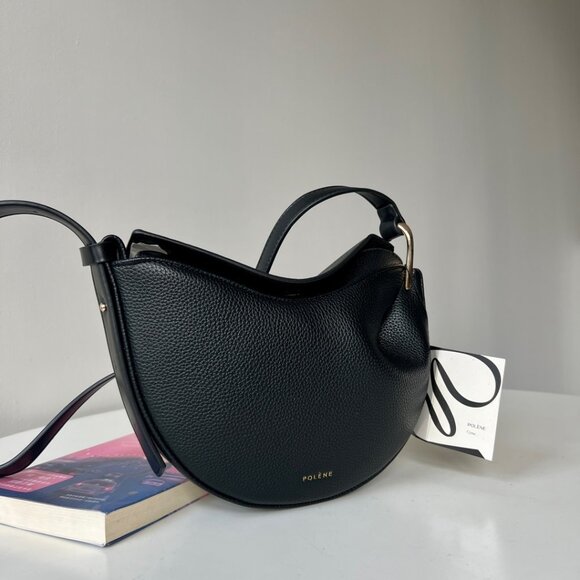 Polene Black Shoulder Bag - Picture 2 of 9